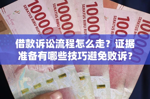济南借款诉讼流程怎么走？证据准备有哪些技巧避免败诉？