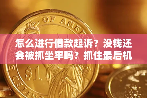 济南怎么进行借款起诉？没钱还会被抓坐牢吗？抓住最后机会！