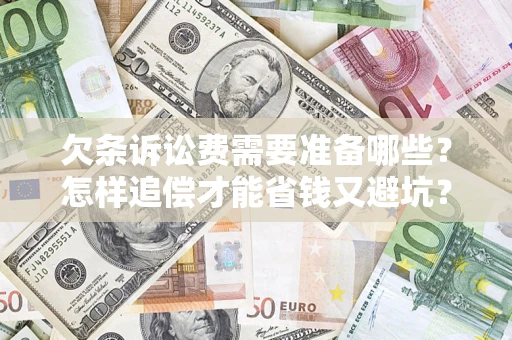 济南欠条诉讼费需要准备哪些？怎样追偿才能省钱又避坑？