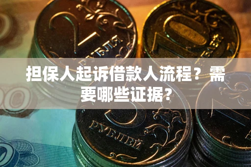 济南担保人起诉借款人流程？需要哪些证据？