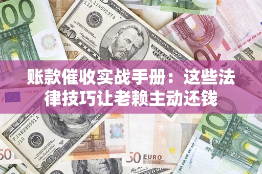 济南账款催收实战手册：这些法律技巧让老赖主动还钱
